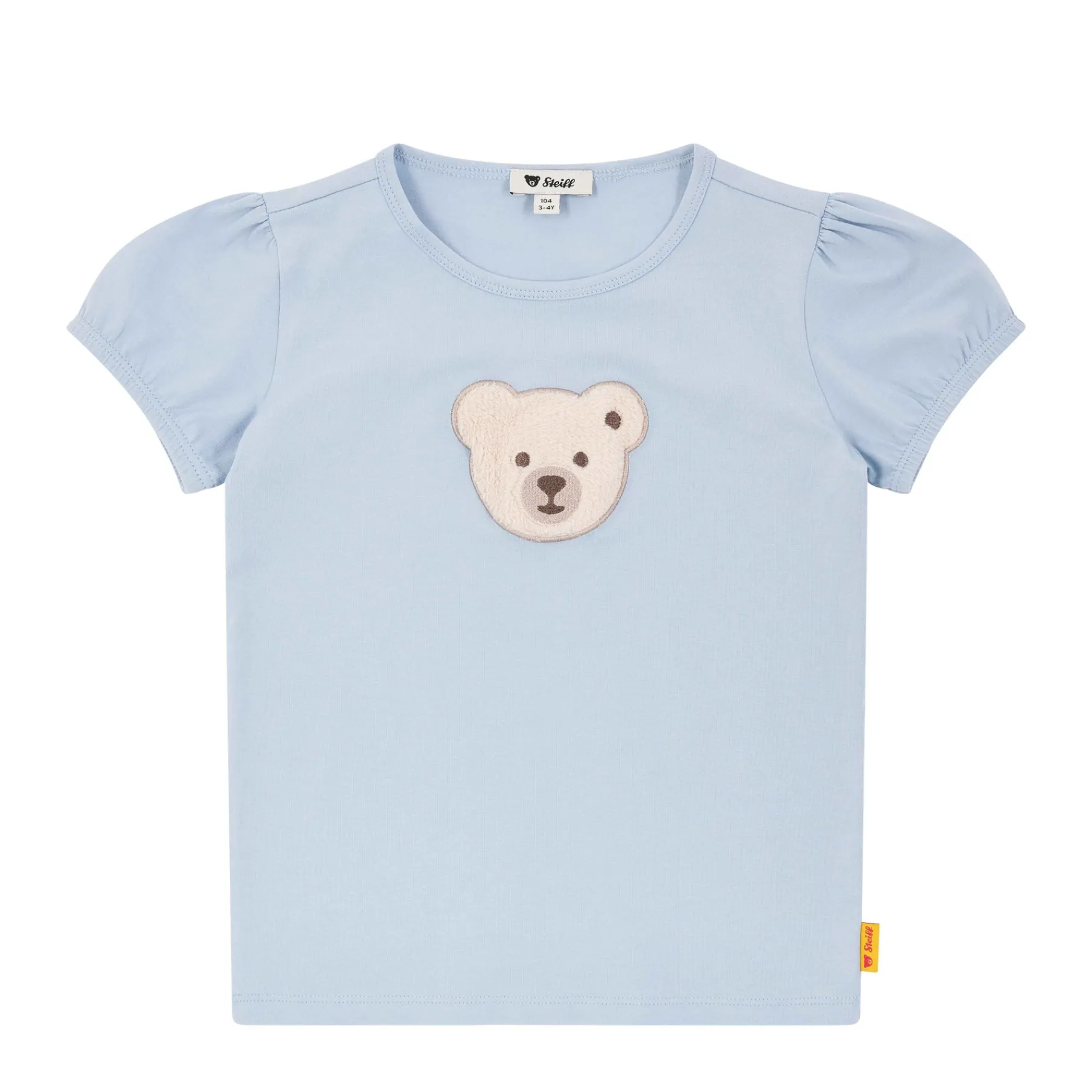 Enfant Steiff T-shirts À Manches Longues Et Courtes*T-shirt manches courtes, bleu clair pour Filles