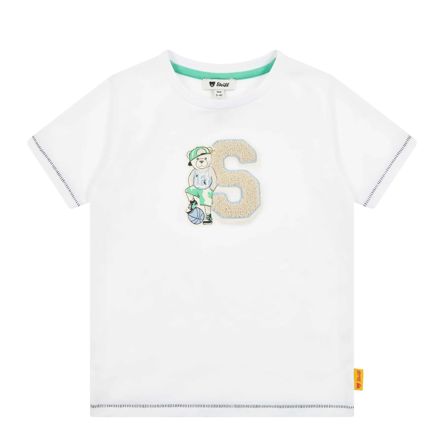 Enfant Steiff Anniversaire|T-shirts À Manches Longues Et Courtes*T-shirt manches courtes, pour Garçons