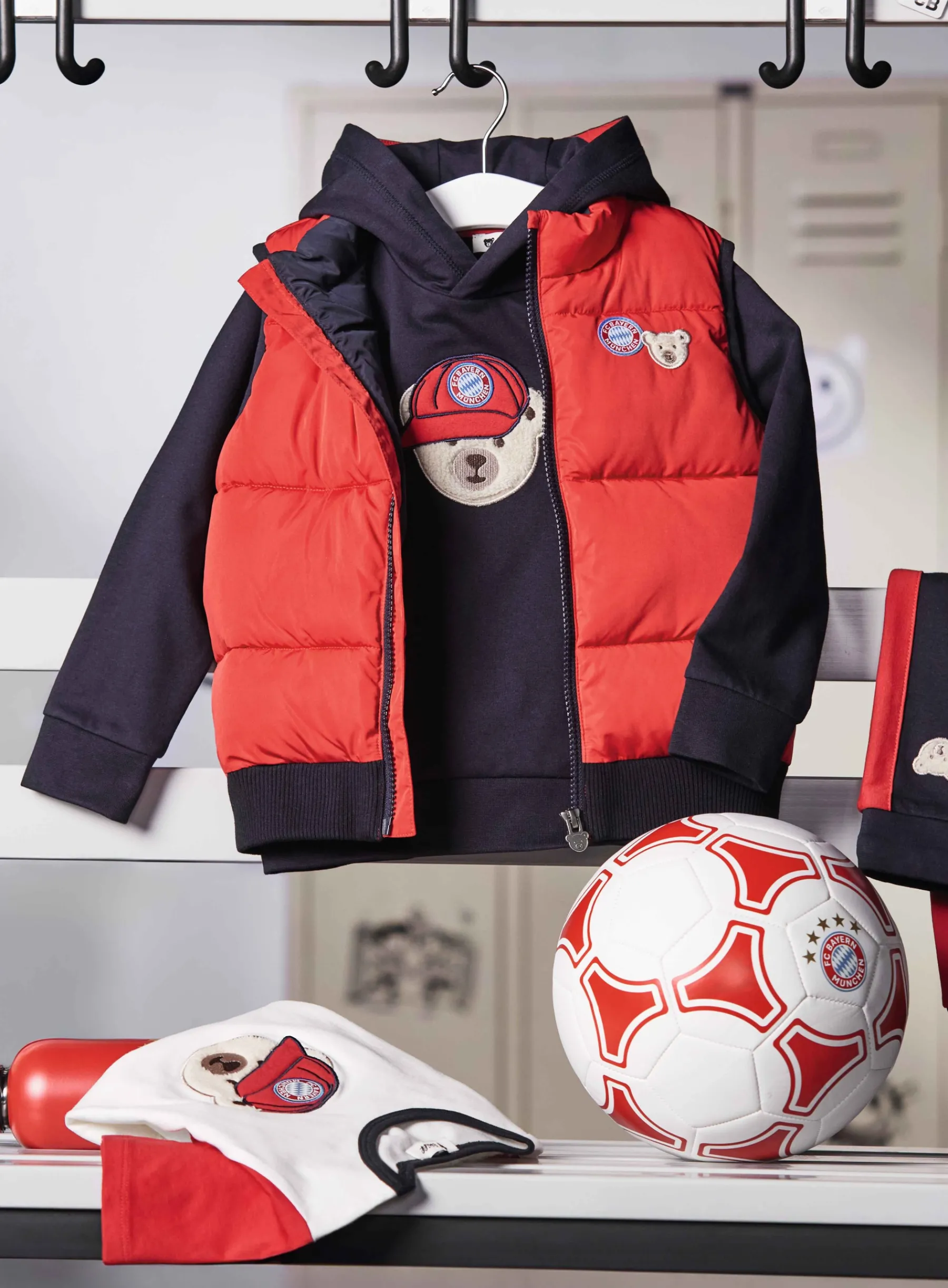 Enfant Steiff T-shirts À Manches Longues Et Courtes|T-shirts À Manches Longues Et Courtes*T-shirt manches courtes FC Bayern,