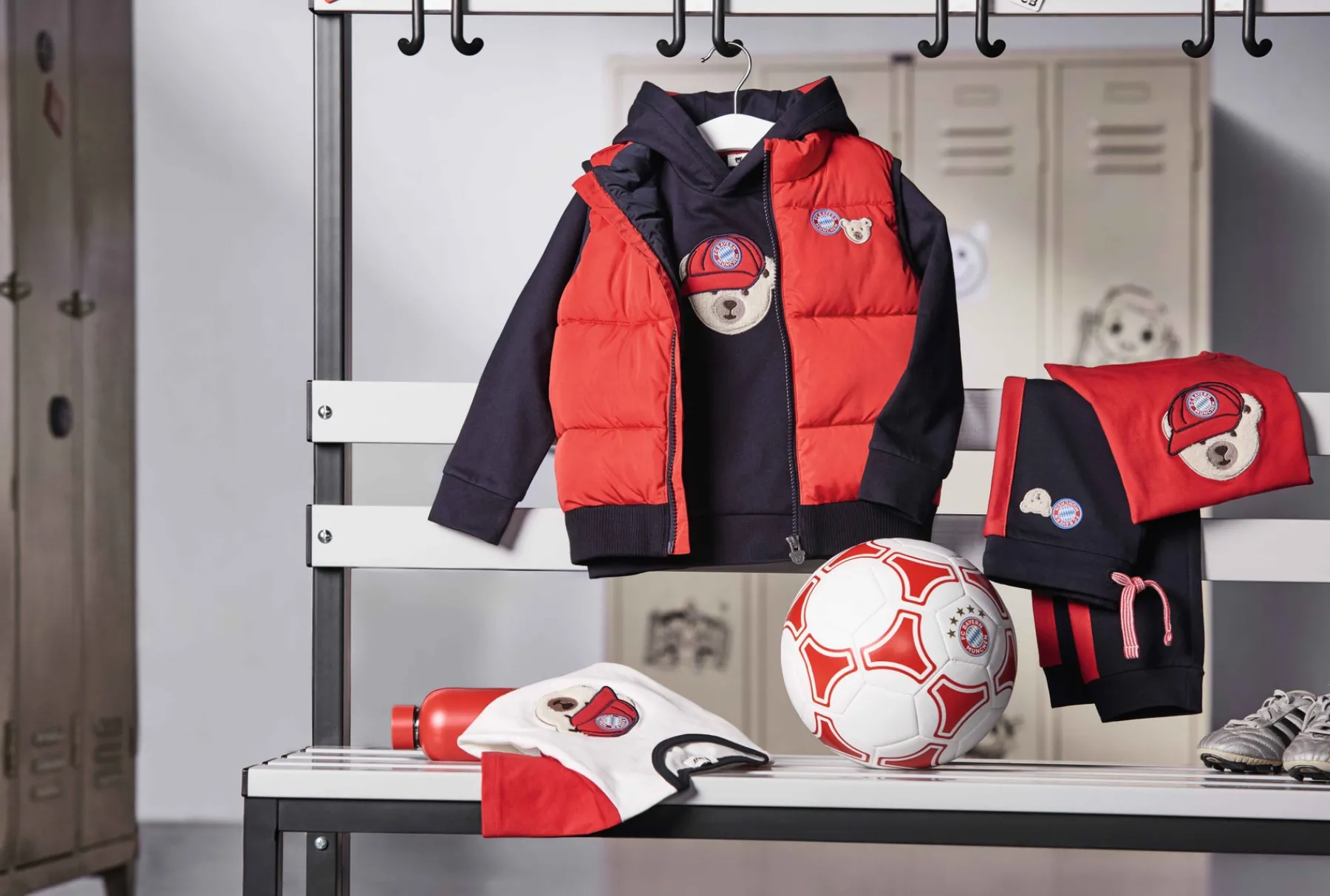 Enfant Steiff T-shirts À Manches Longues Et Courtes|T-shirts À Manches Longues Et Courtes*T-shirt manches courtes FC Bayern,