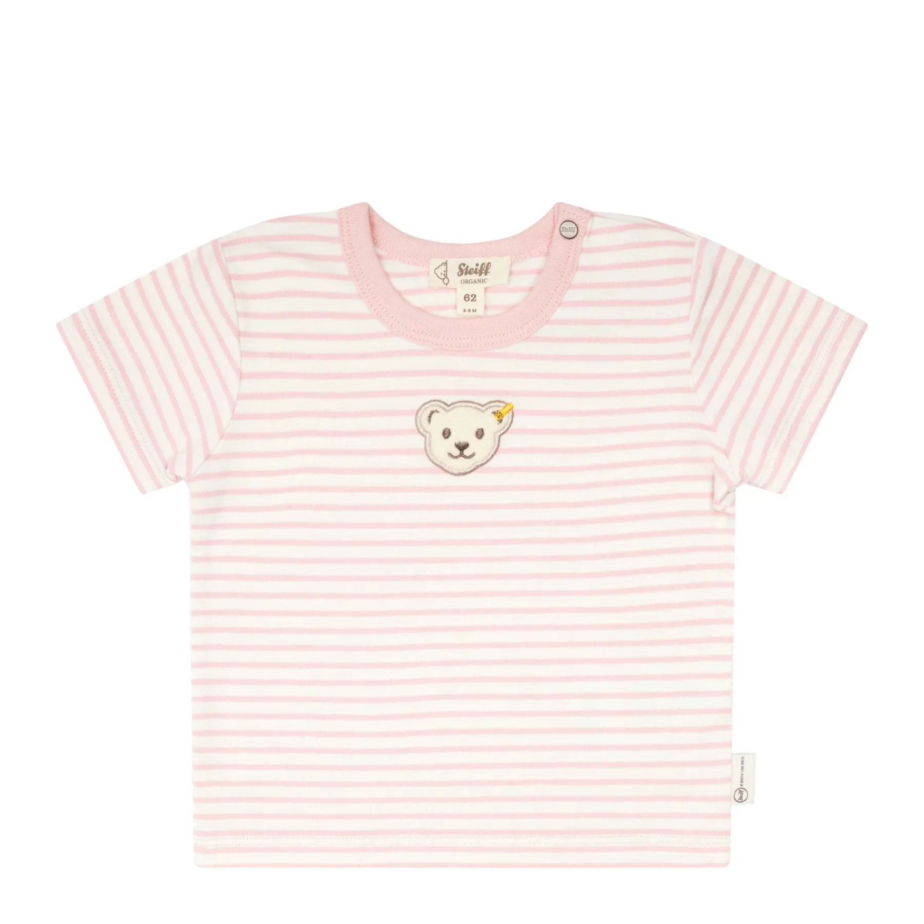 Steiff Vêtements De Bébé Certifiés Gots|T-shirts À Manches Longues Et Courtes*T-shirt manches courtes GOTS, pâle