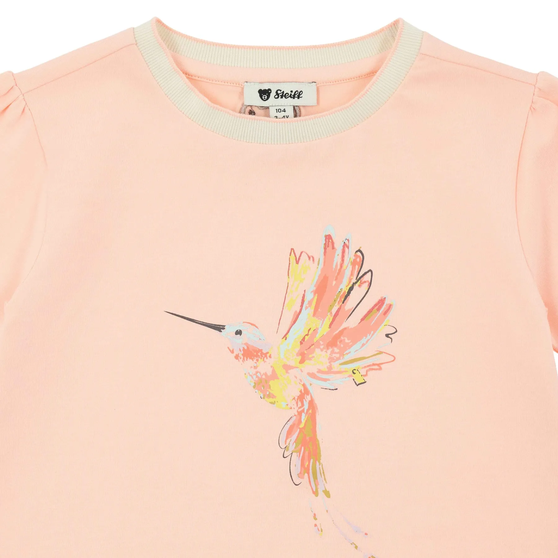 Enfant Steiff Anniversaire|T-shirts À Manches Longues Et Courtes*T-shirt manches courtes, pâle pour Filles
