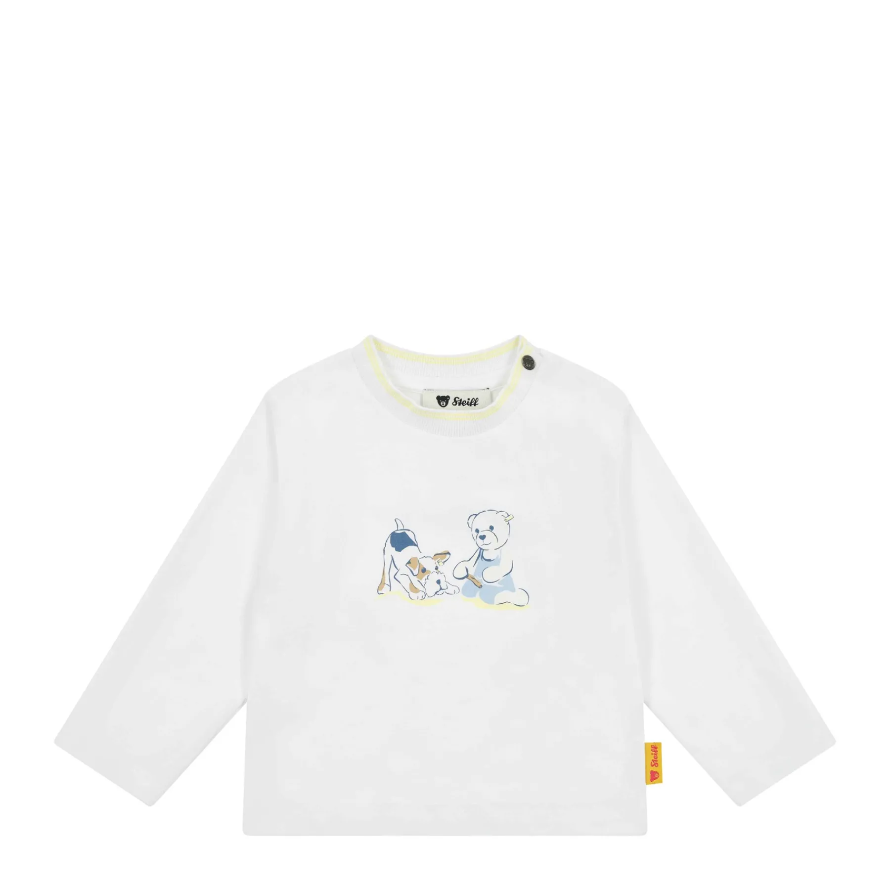 Steiff T-shirts À Manches Longues Et Courtes*T-shirt manches longues, pour Filles