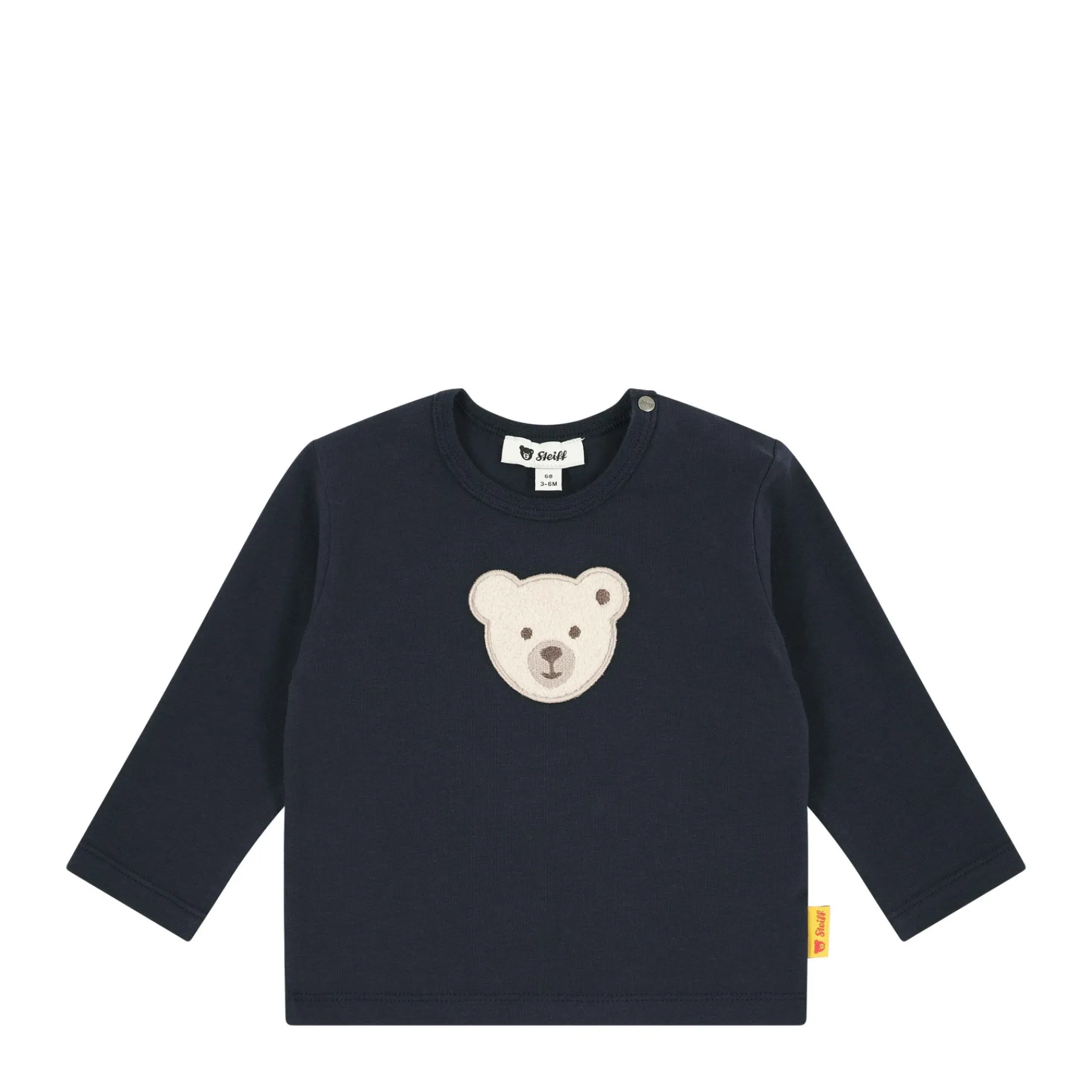 Steiff T-shirts À Manches Longues Et Courtes|T-shirts À Manches Longues Et Courtes*T-shirt manches longues, bleu foncé