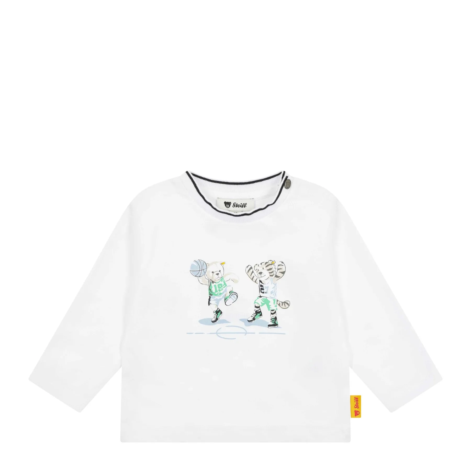 Steiff T-shirts À Manches Longues Et Courtes*T-shirt manches longues, pour Garçons