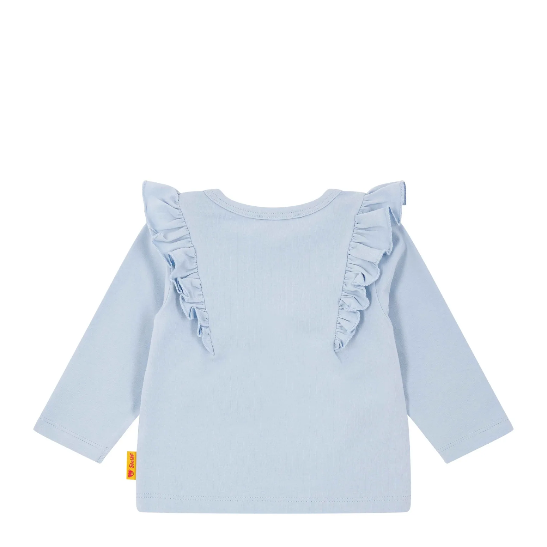 Steiff Bébé Filles (taille 56-80)|T-shirts À Manches Longues Et Courtes*T-shirt manches longues, bleu clair pour Filles