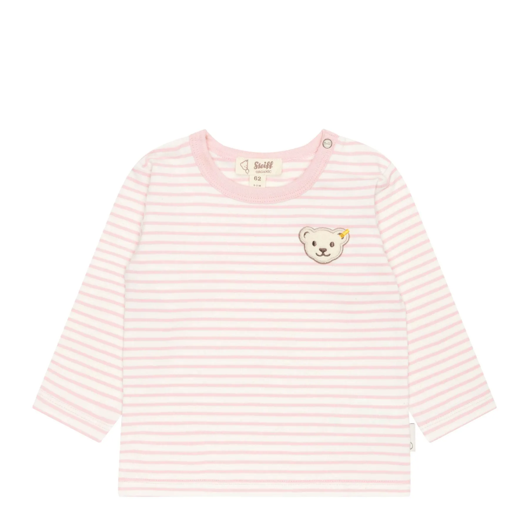 Steiff Vêtements De Bébé Certifiés Gots|T-shirts À Manches Longues Et Courtes*T-shirt manches longues GOTS, pâle