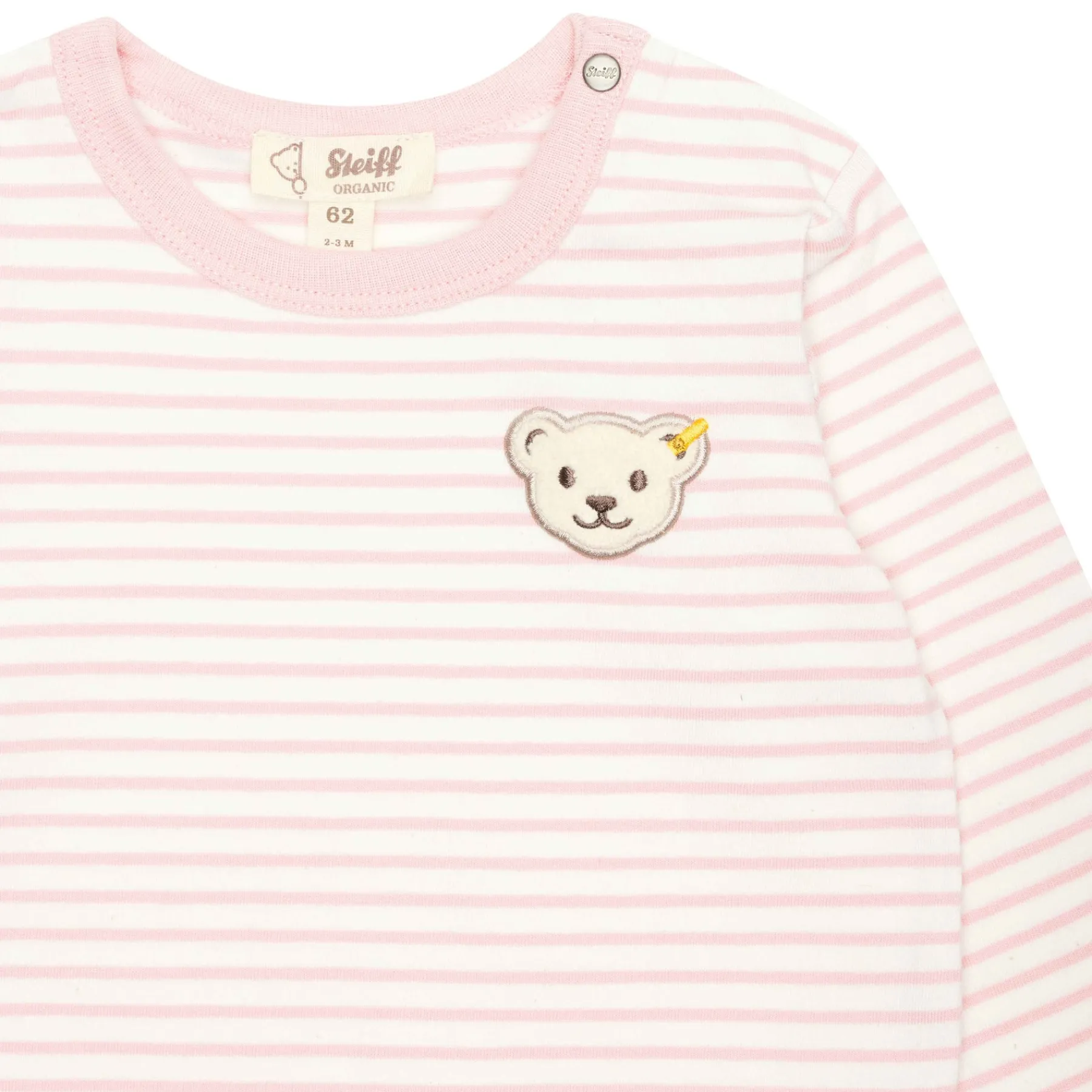 Steiff Vêtements De Bébé Certifiés Gots|T-shirts À Manches Longues Et Courtes*T-shirt manches longues GOTS, pâle