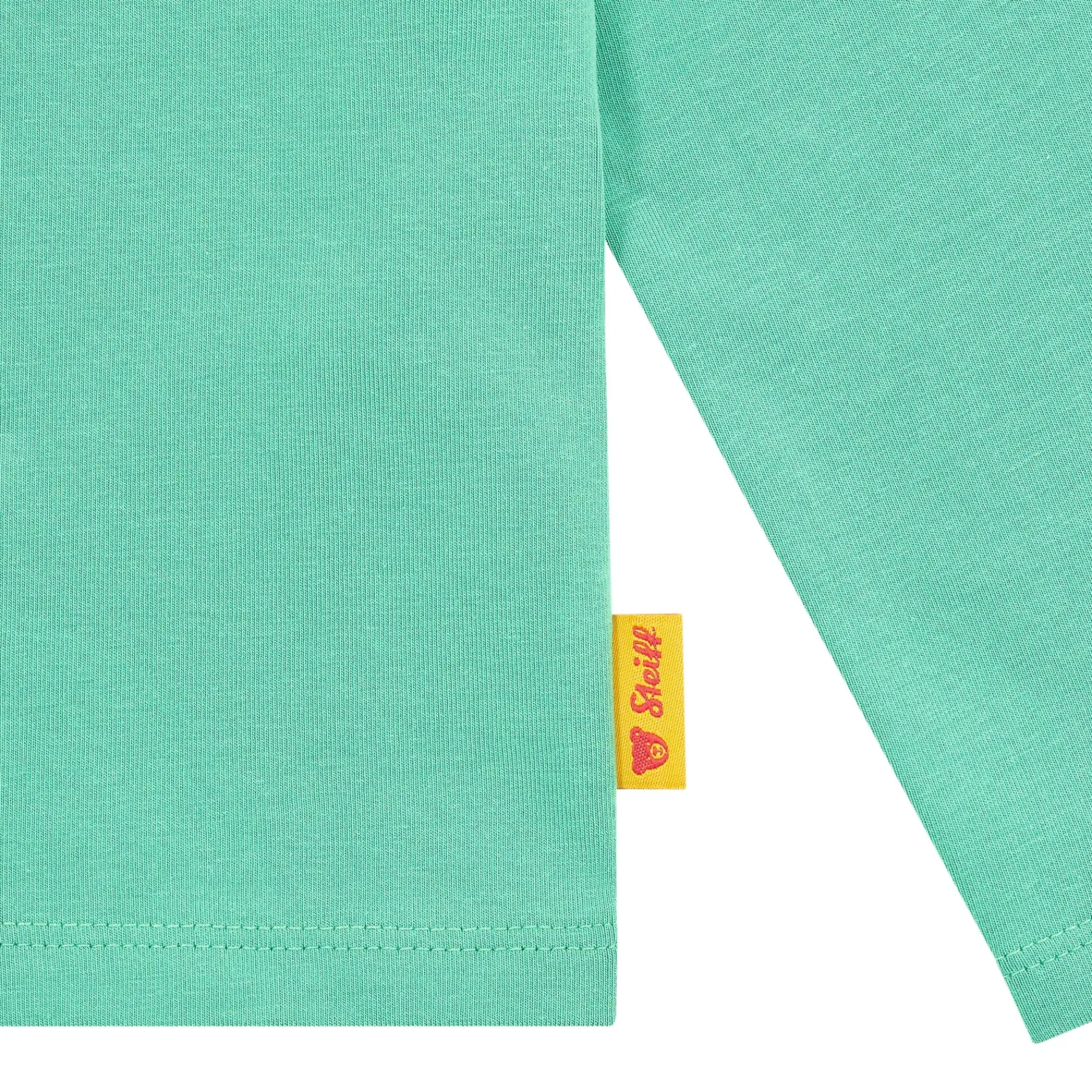Enfant Steiff T-shirts À Manches Longues Et Courtes*T-shirt manches longues, vert clair pour Garçons