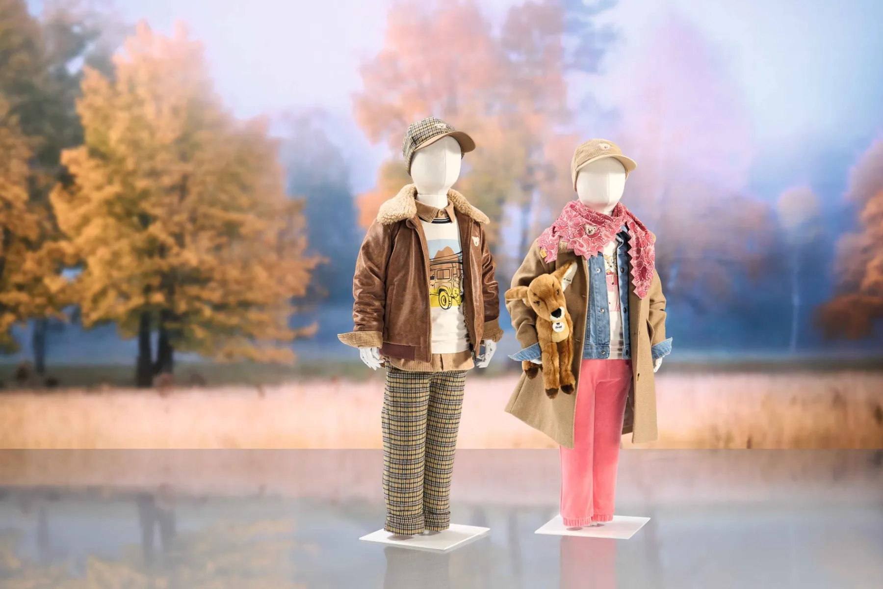 Enfant Steiff Anniversaire|Vestes Et Manteaux*Veste en jean, bleu moyenne