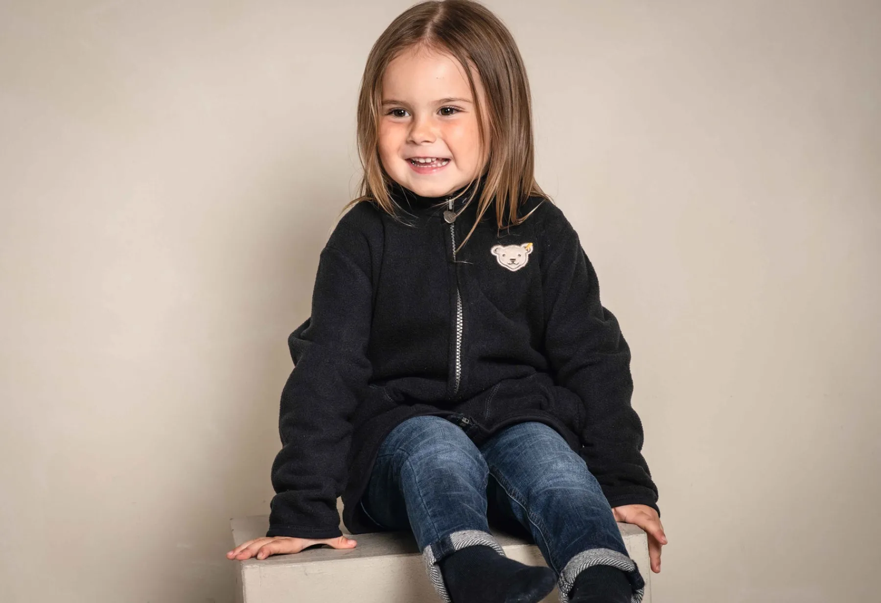 Enfant Steiff Vestes Et Manteaux|Vestes Et Manteaux*Veste polaire, bleu foncé