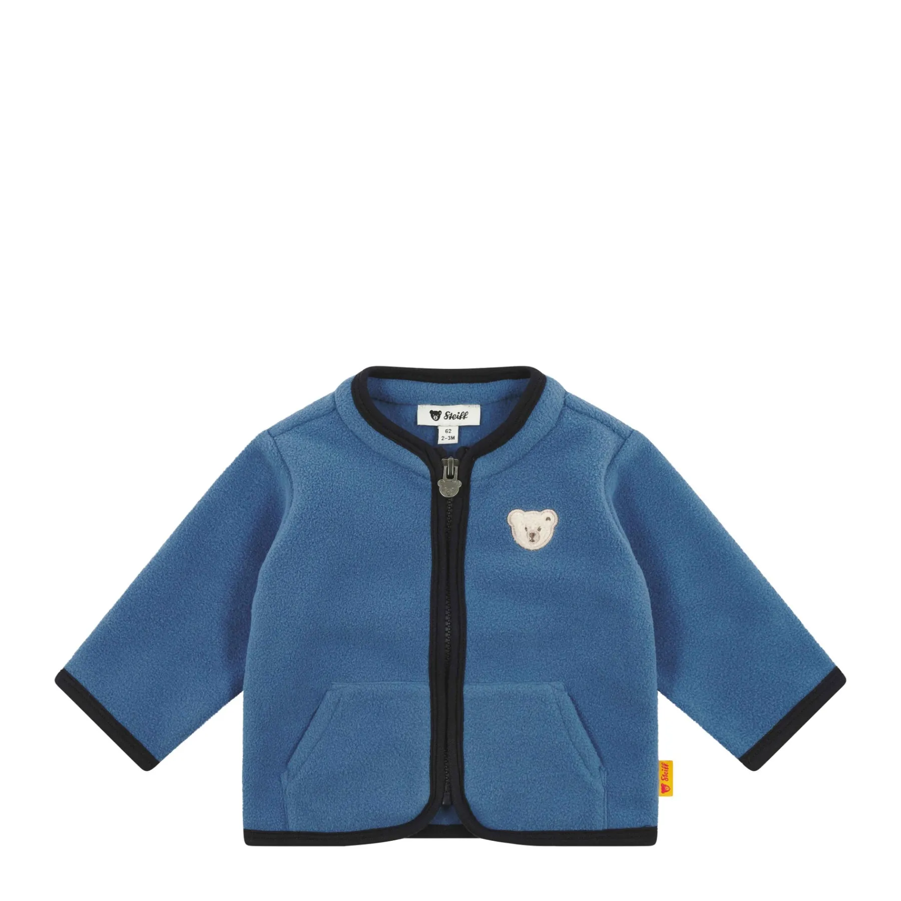 Steiff Naissance|Vestes Et Manteaux*Veste polaire, bleu moyenne pour Garçons