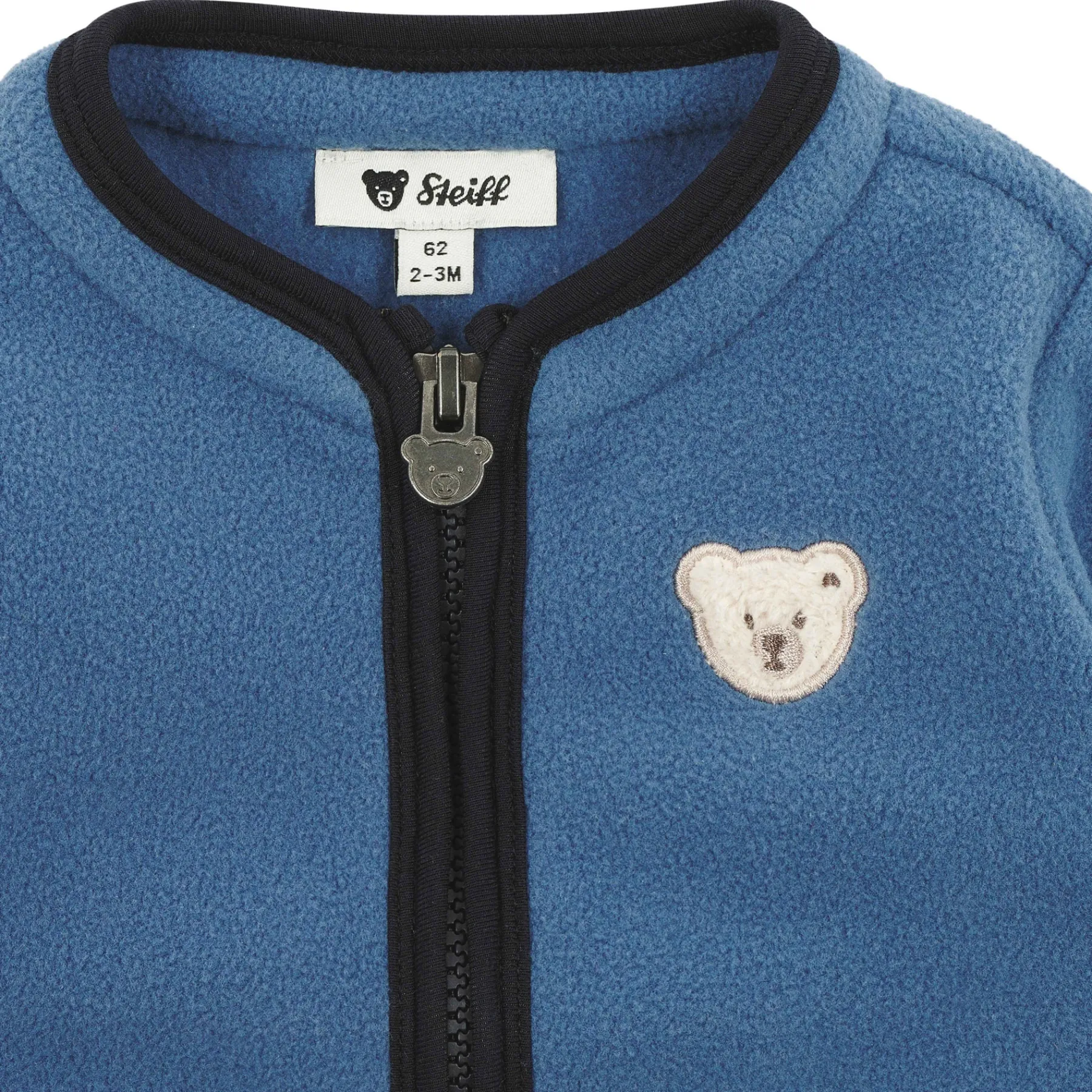 Steiff Naissance|Vestes Et Manteaux*Veste polaire, bleu moyenne pour Garçons