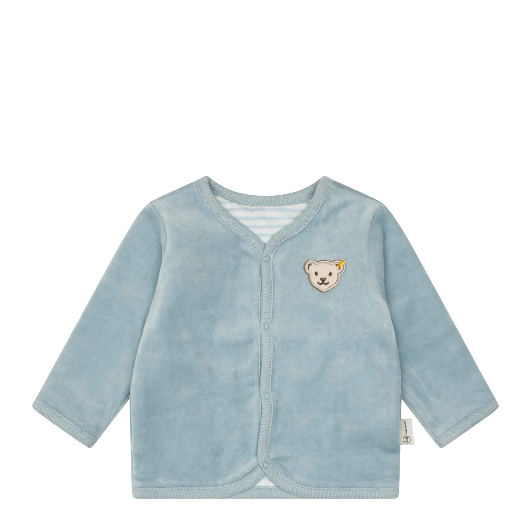 Steiff Vêtements De Bébé Certifiés Gots|Vestes Et Sweatshirts*Veste réversible GOTS, bleu clair