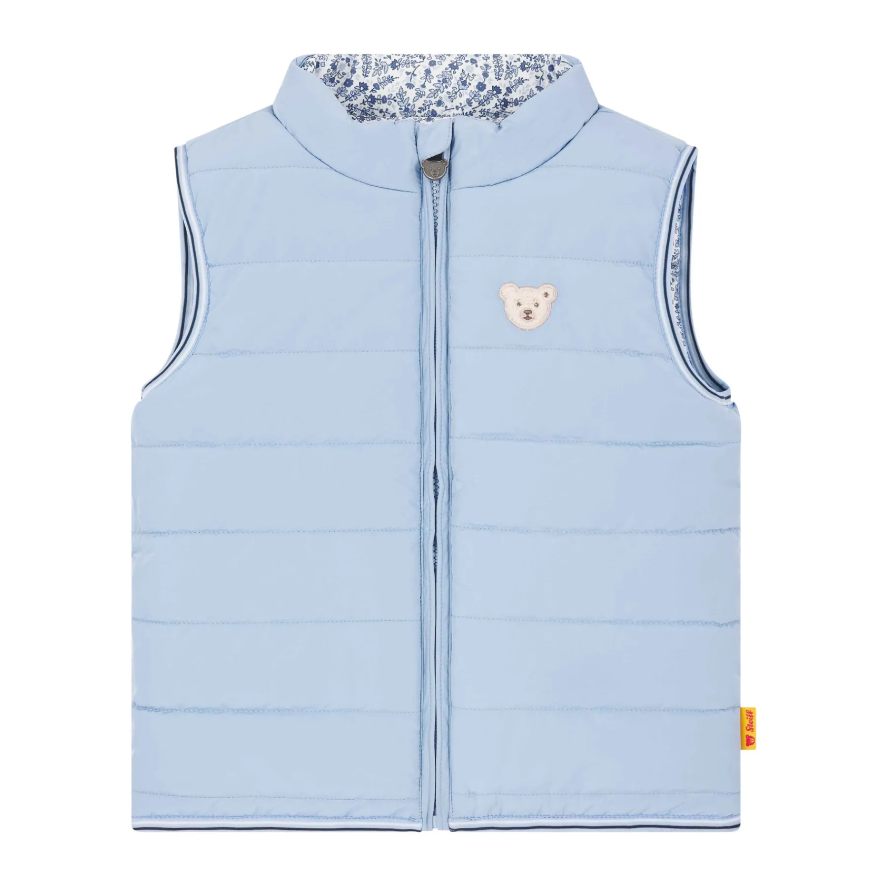 Enfant Steiff Vestes Et Manteaux*Veste sans manches réversible, bleu clair pour Filles